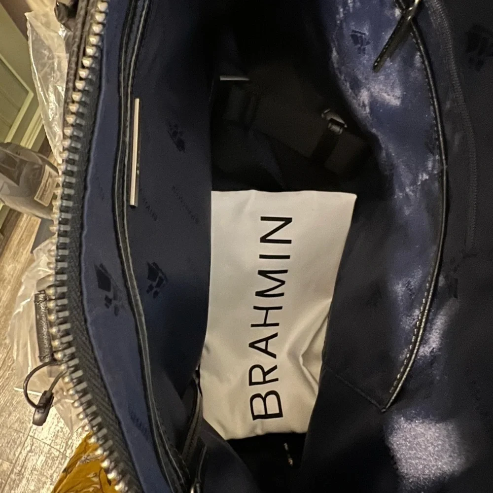 Brahmin Black Avalon Shoulder Bag